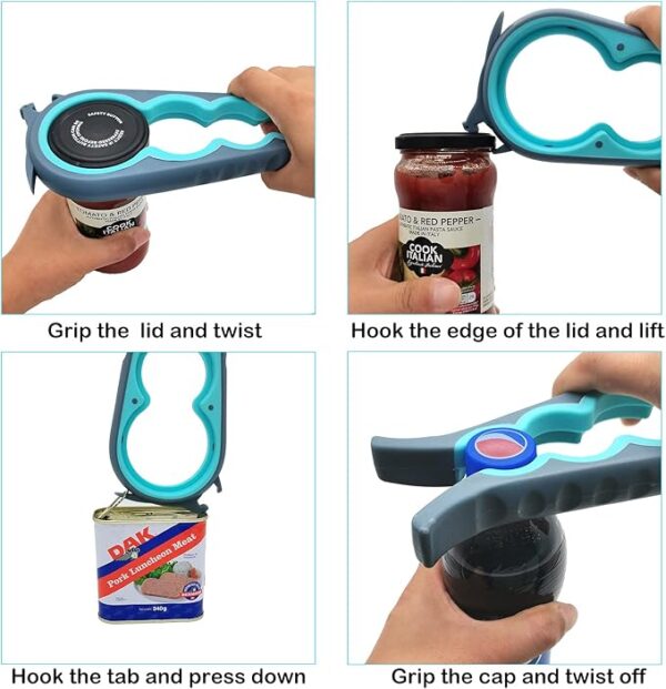Multi Jar & Bottle Opener for Easy Grip - Image 3